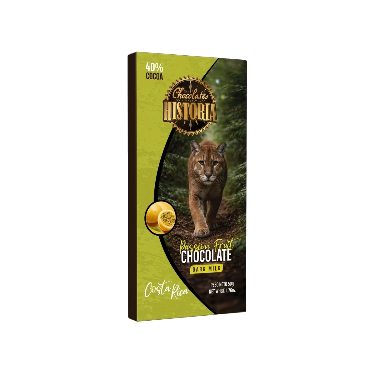 Chocolate con Leche 40% - Maracuyá