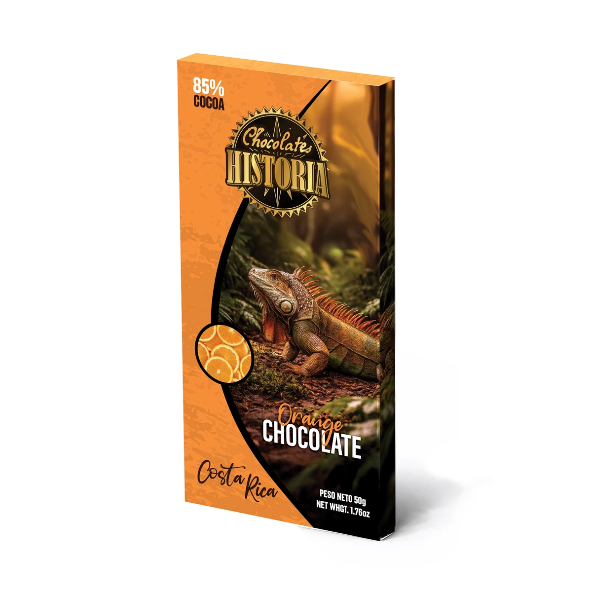 Dark Chocolate 85% - Orange
