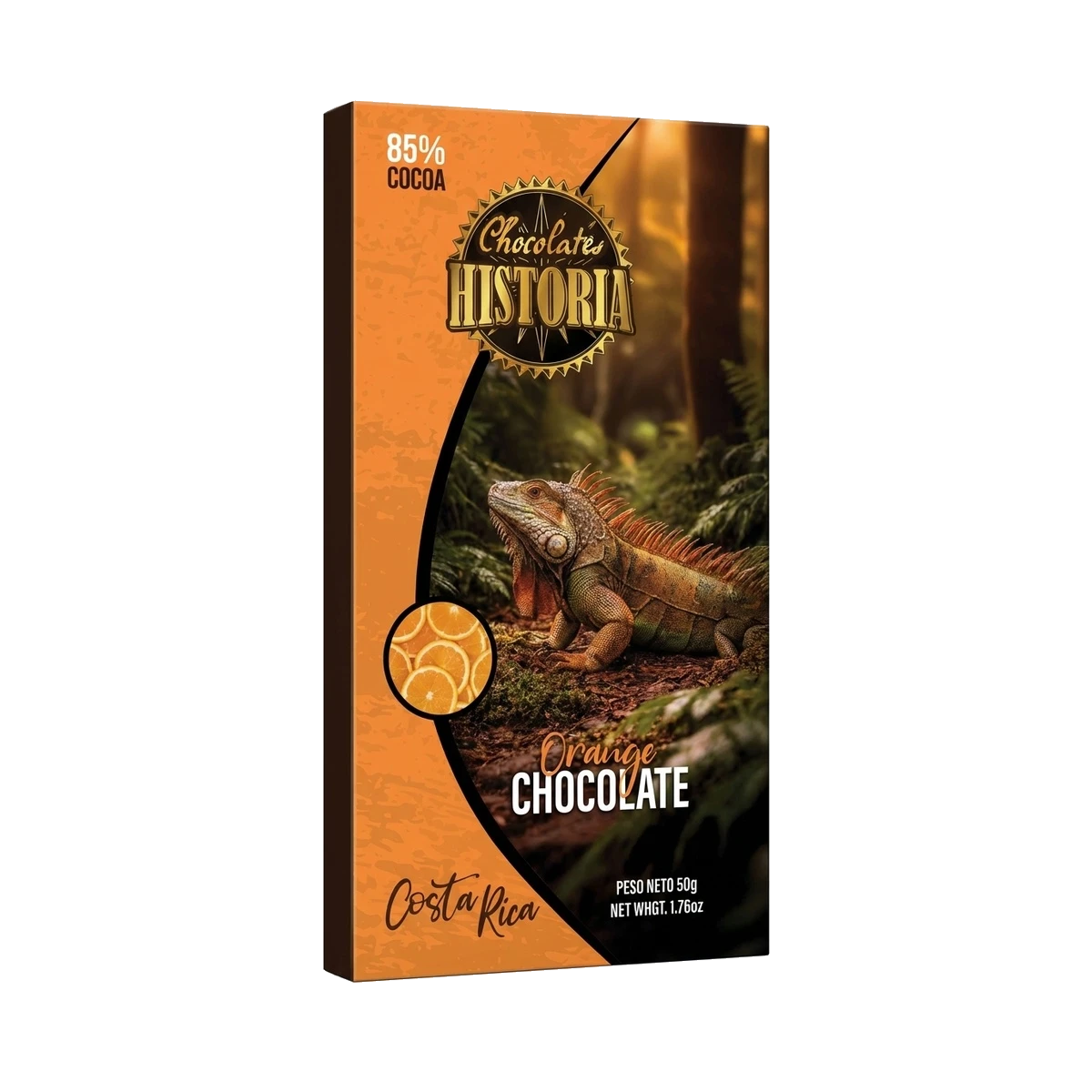 Chocolate Oscuro 85% - Naranja