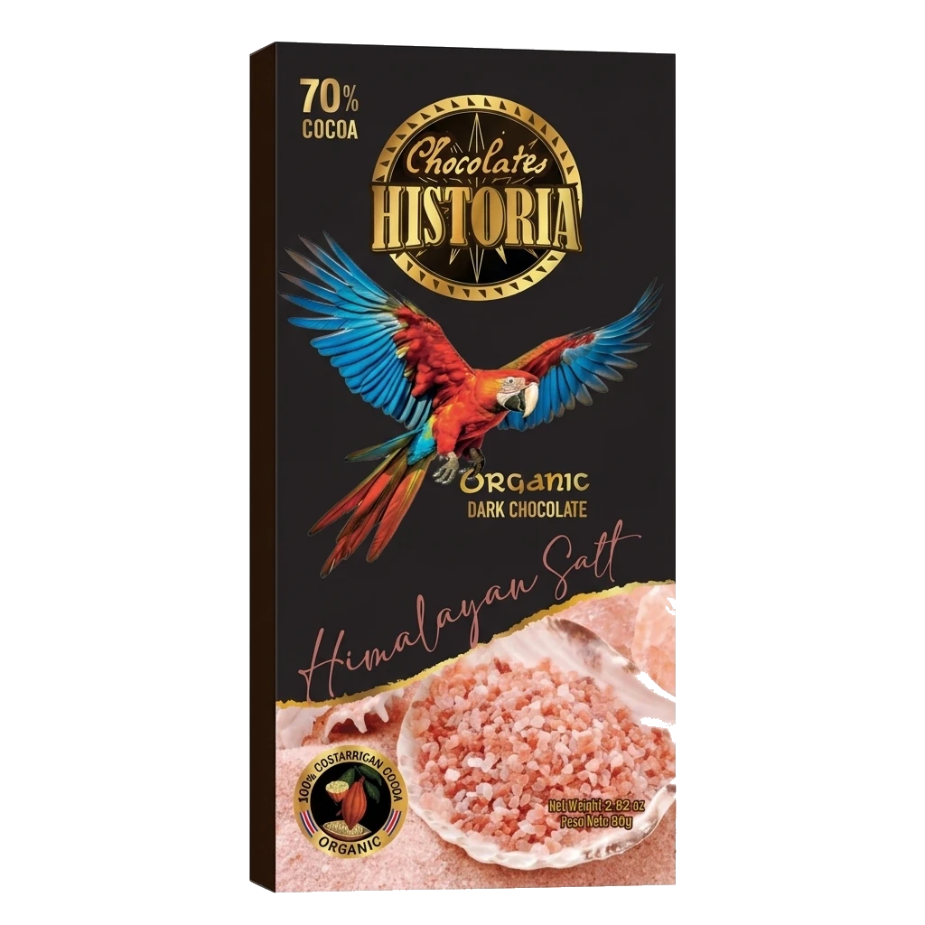 Chocolate Oscuro 70% - Sal del Himalaya 80g